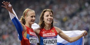 Maria Sawinowa und Jekaterina Poistogowa